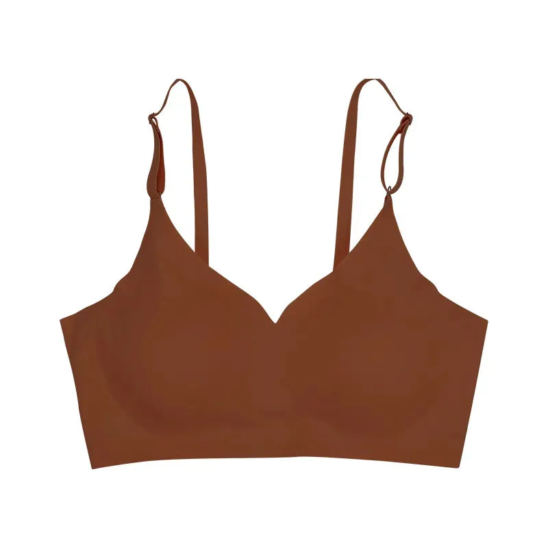 solid color breathable bralette