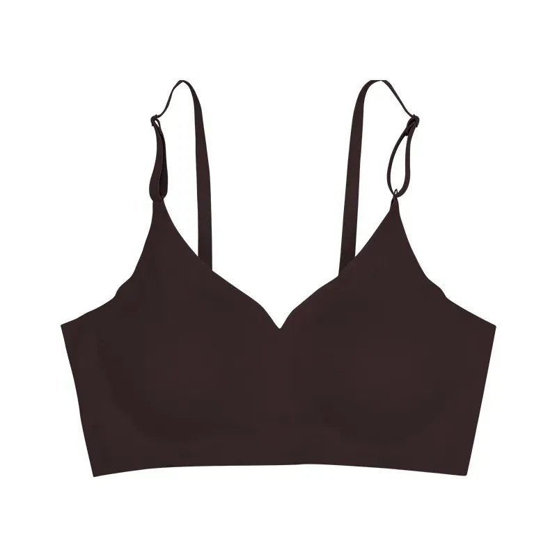 solid color breathable bralette