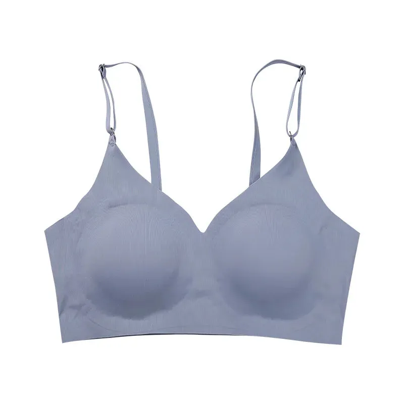 solid color breathable bralette