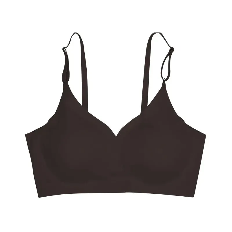 solid color breathable bralette
