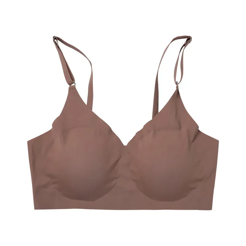 solid color breathable bralette