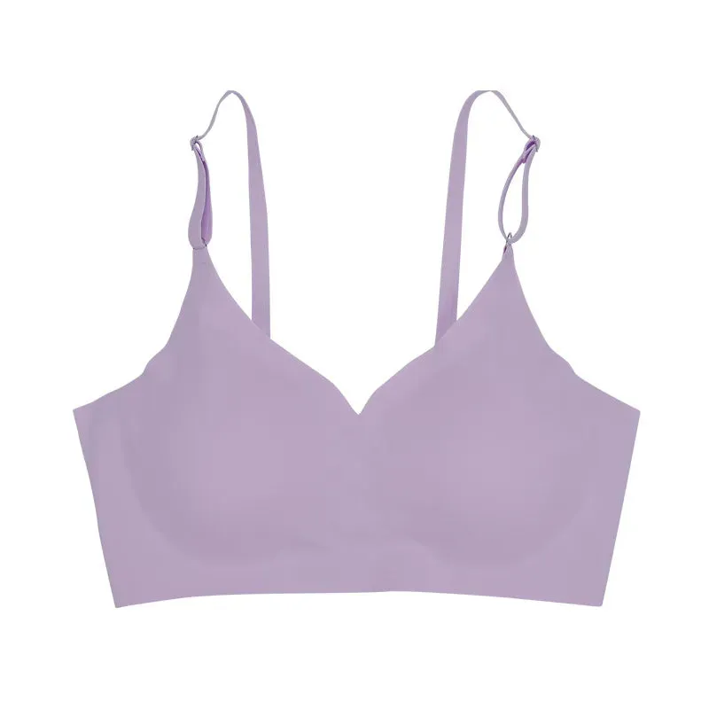 solid color breathable bralette