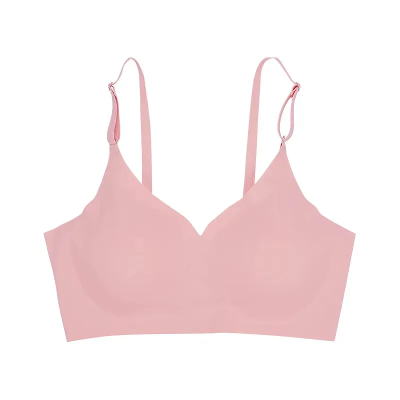 solid color breathable bralette