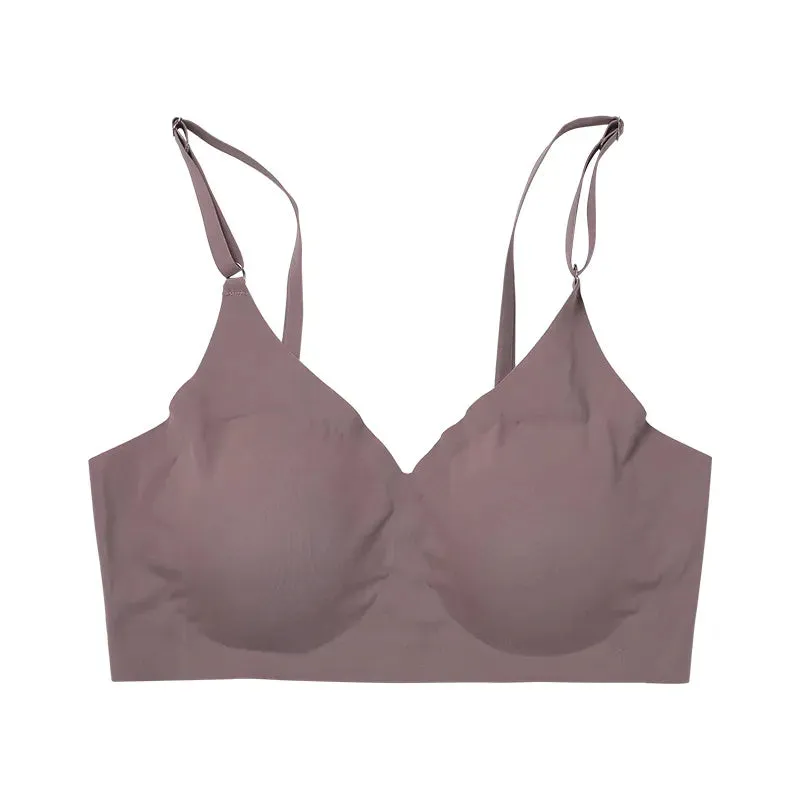 solid color breathable bralette