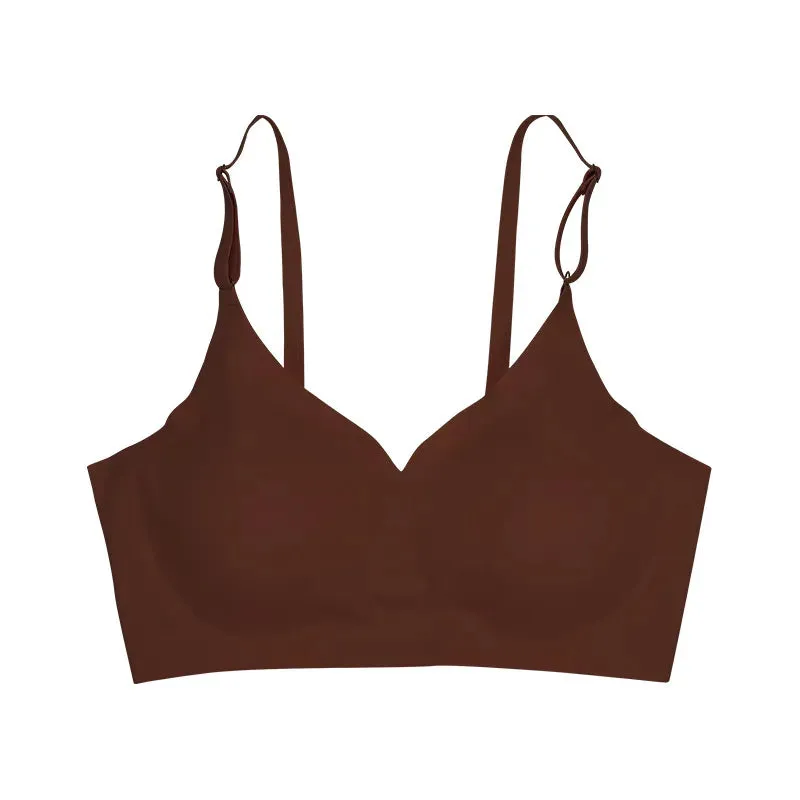 solid color breathable bralette