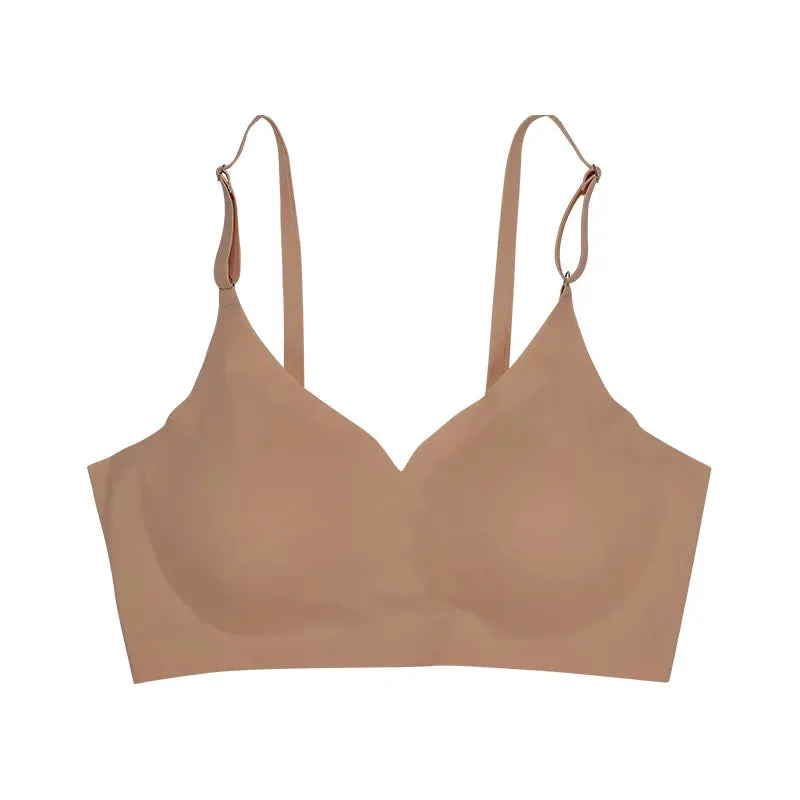 solid color breathable bralette