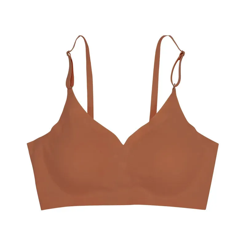 solid color breathable bralette