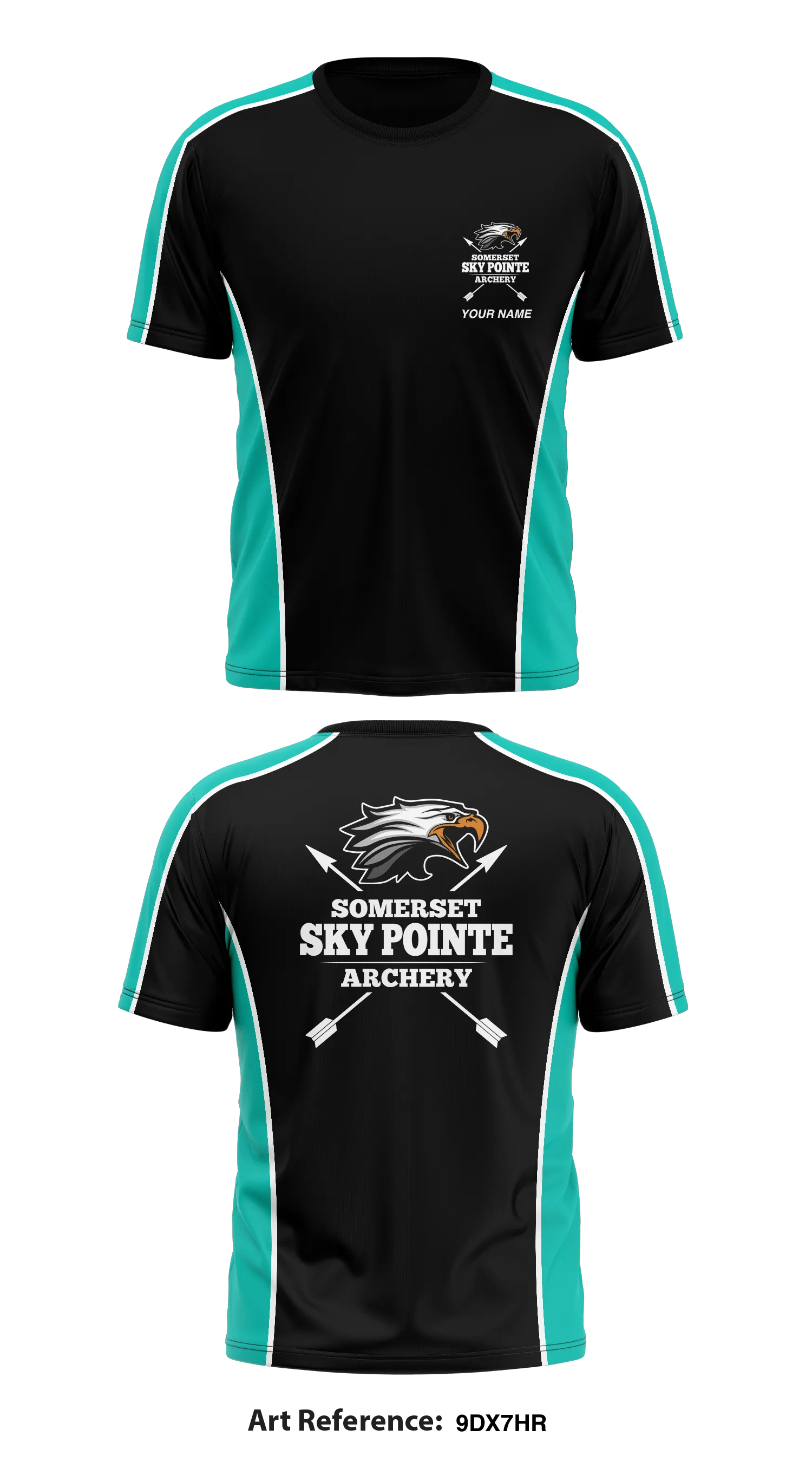 Somerset Academy Sky Pointe Core Men's SS Performance Tee - 9Dx7hr