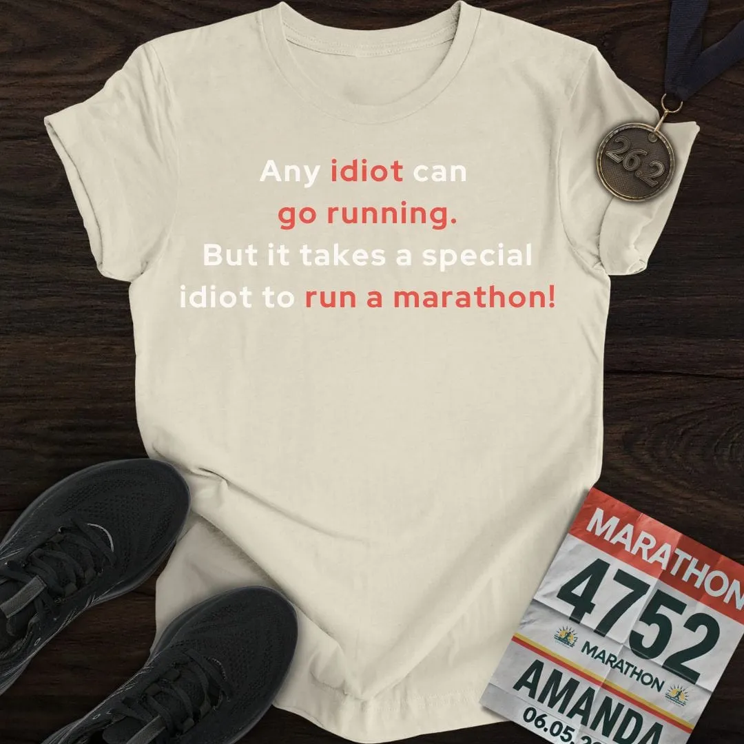 Special Idiot Runner T-Shirt