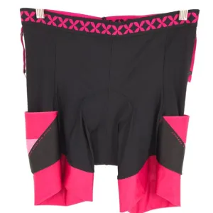 Specialized Andorra Pro Short WMN Lining Short Black Pink Padded Bike Shorts L