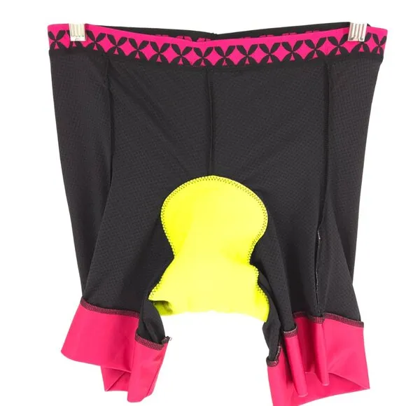Specialized Andorra Pro Short WMN Lining Short Black Pink Padded Bike Shorts L