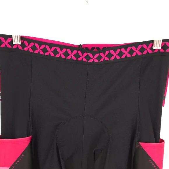 Specialized Andorra Pro Short WMN Lining Short Black Pink Padded Bike Shorts L