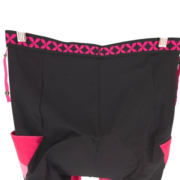 Specialized Andorra Pro Short WMN Lining Short Black Pink Padded Bike Shorts L