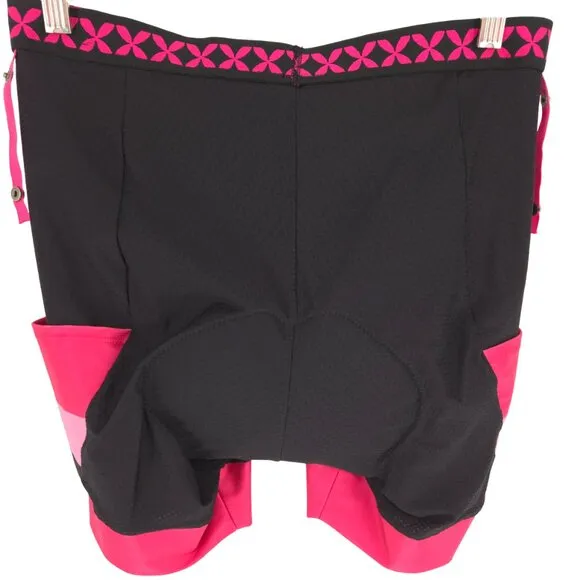 Specialized Andorra Pro Short WMN Lining Short Black Pink Padded Bike Shorts L