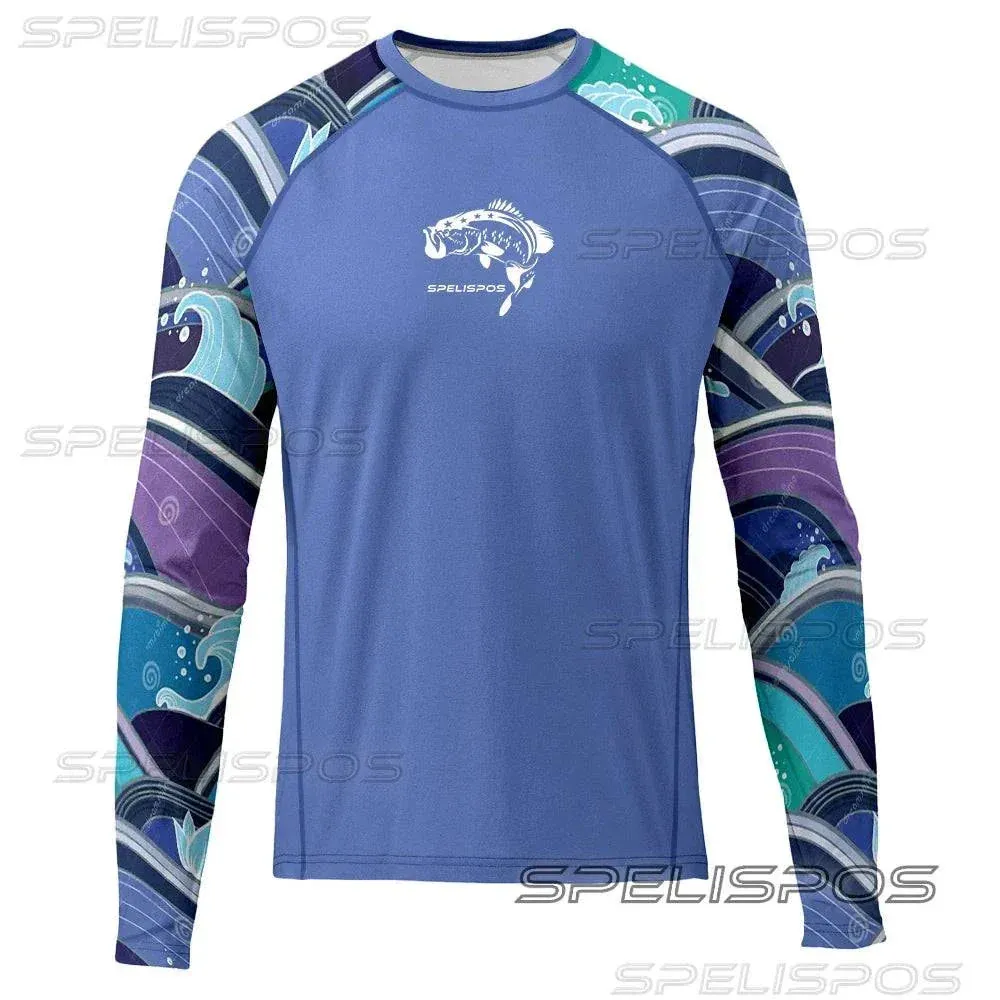 SPELISPOS Men's Long-Sleeve Fishing Shirt: Ultimate Sun Protection