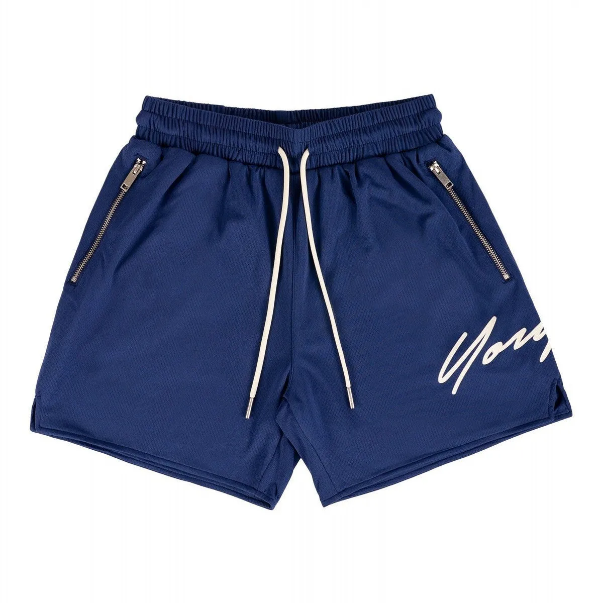 Sports Zipper Gym Shorts