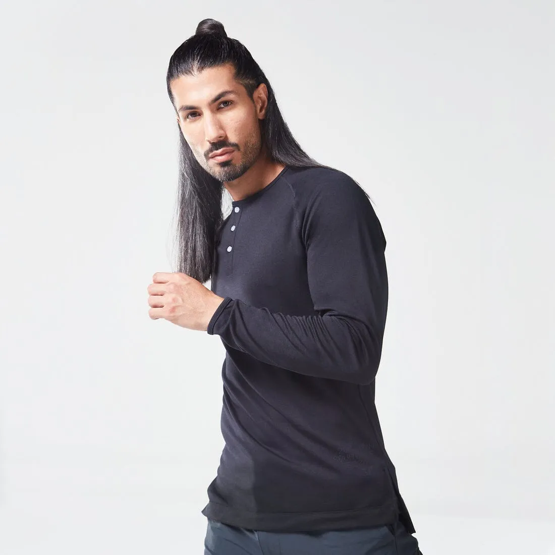 SQUATWOLF CODE URBAN HENLEY TEE