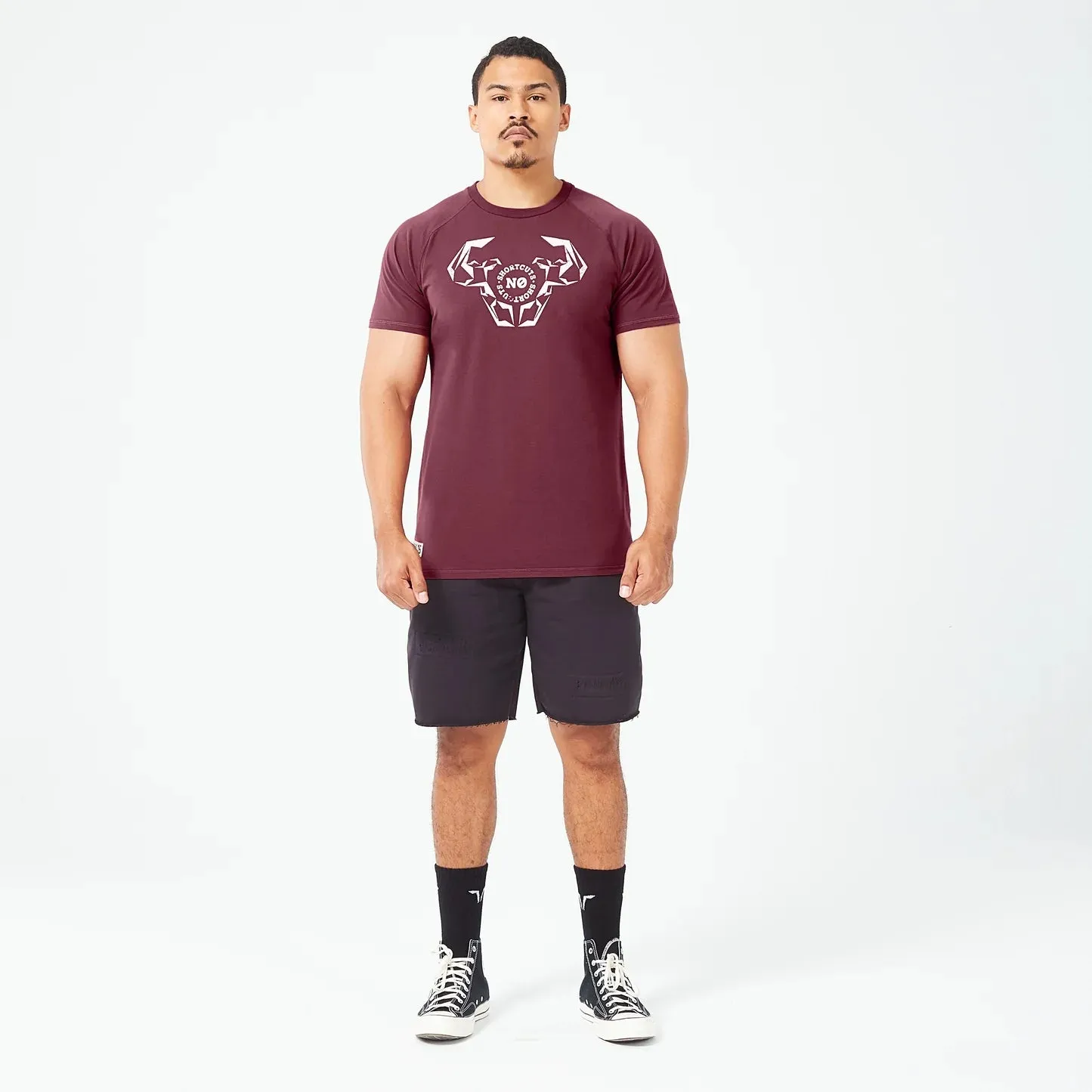 SQUATWOLF GOLDEN ERA RAGLAN MUSCLE TEE
