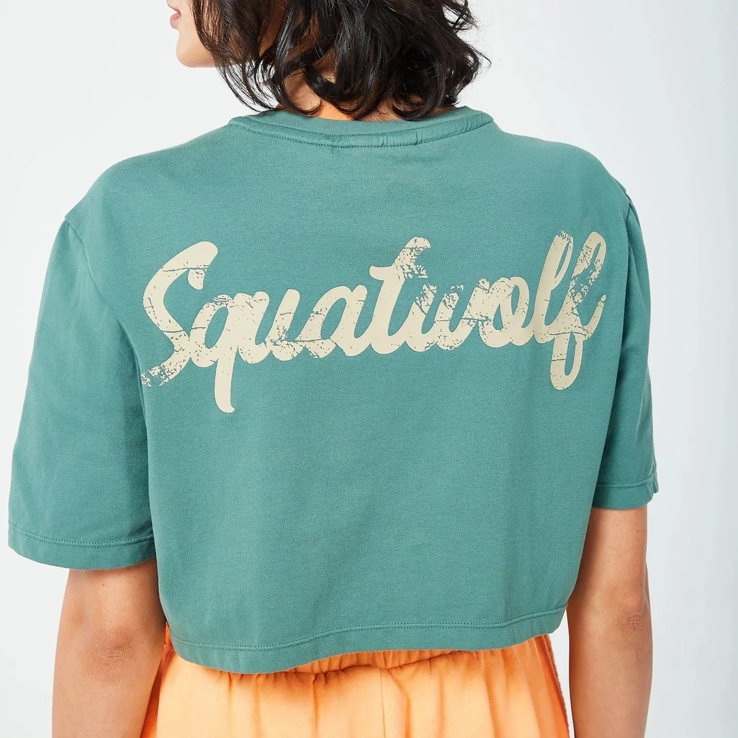 SQUATWOLF RETROGRADE CROP TEE