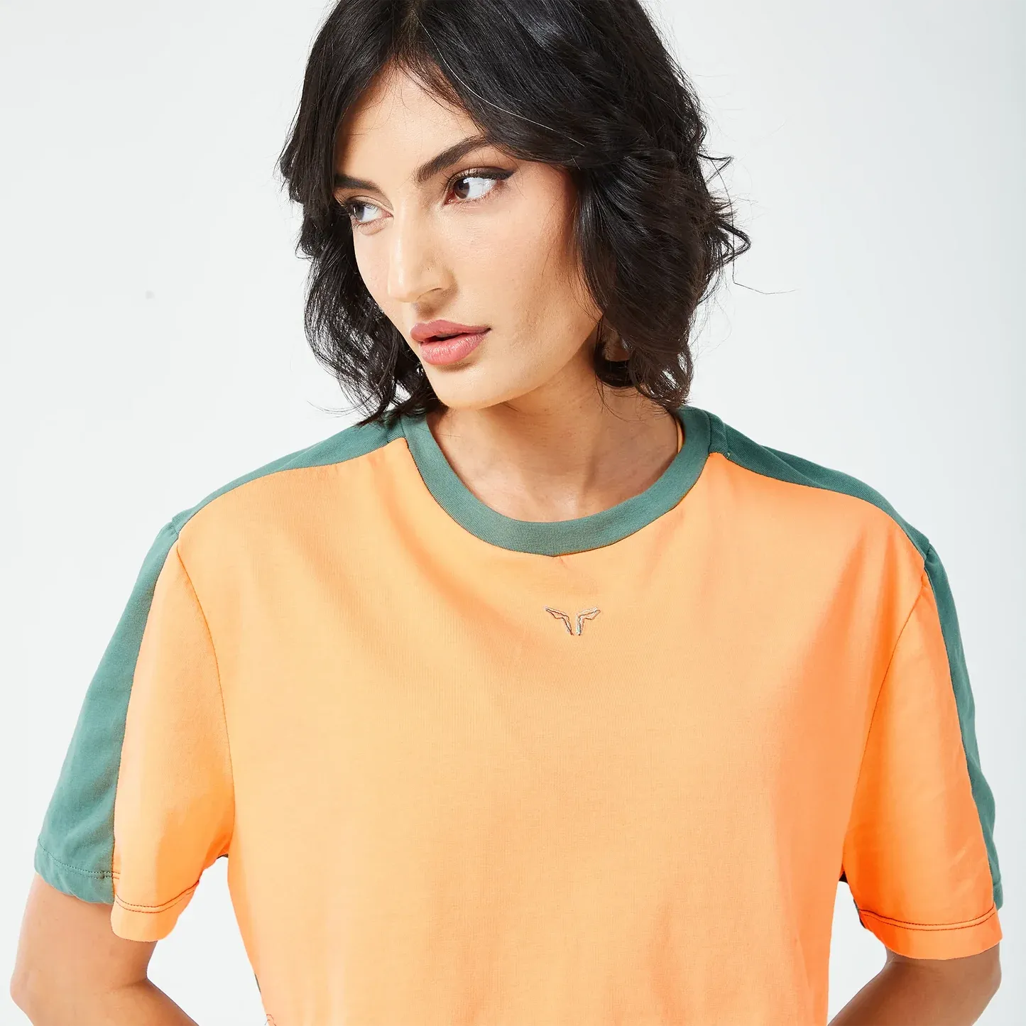 SQUATWOLF RETROGRADE CROP TEE