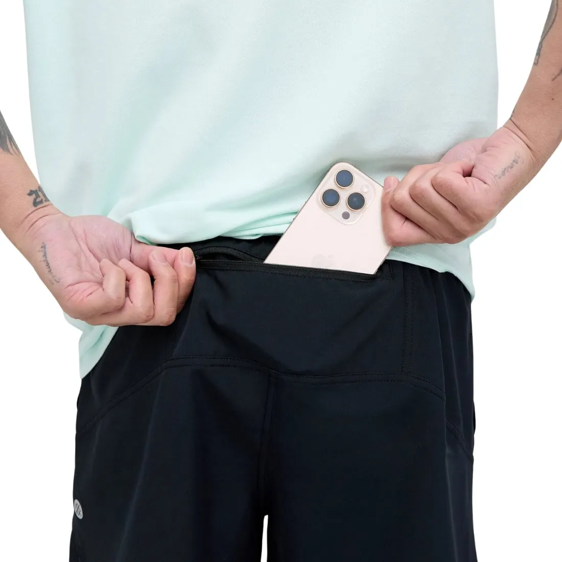 Stance Strike Run Short - Black