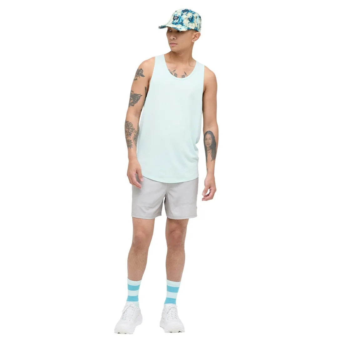 Stance Strike Run Short - String Grey