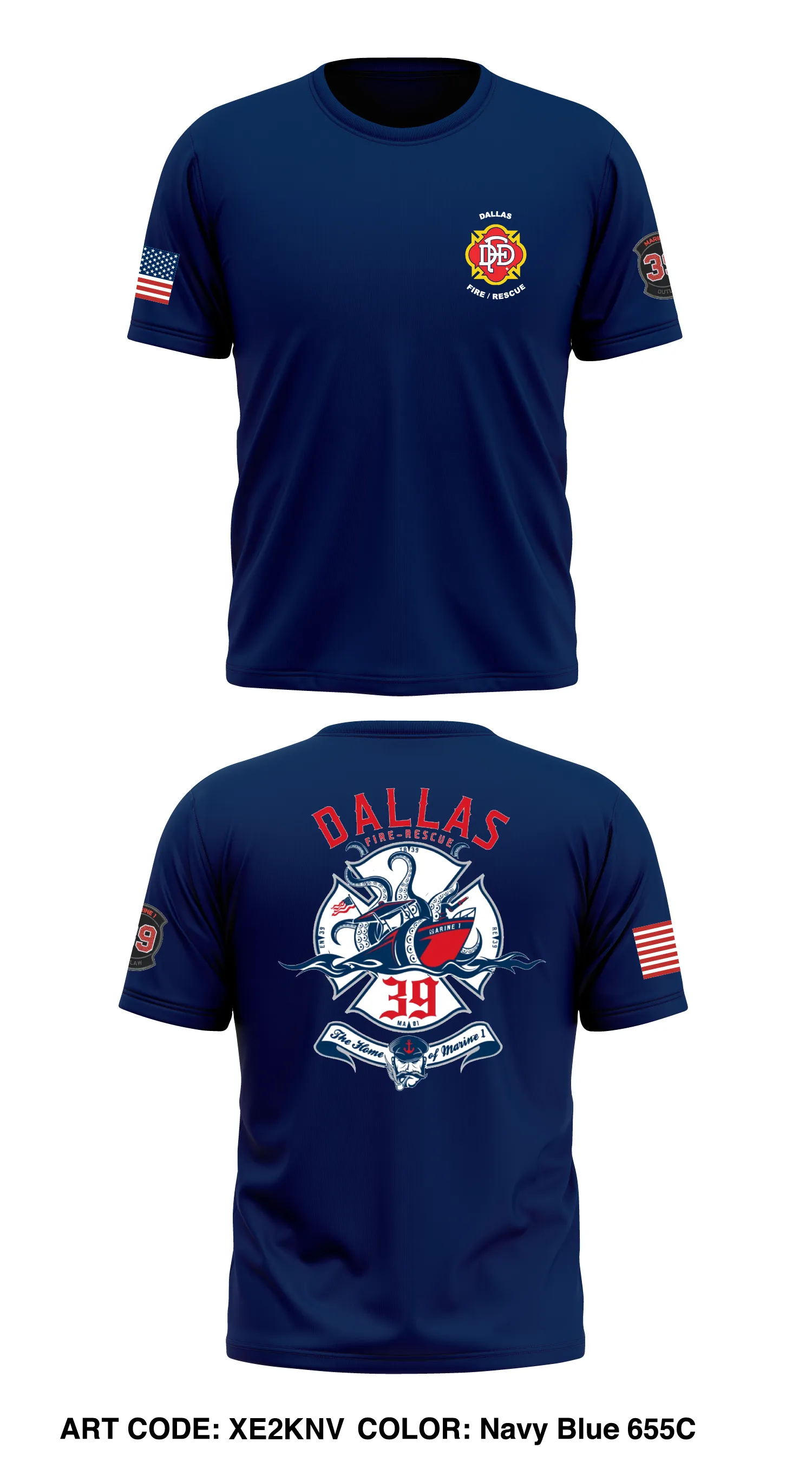 Station 39 Store 1 Core Men's SS Performance Tee - XE2KNV
