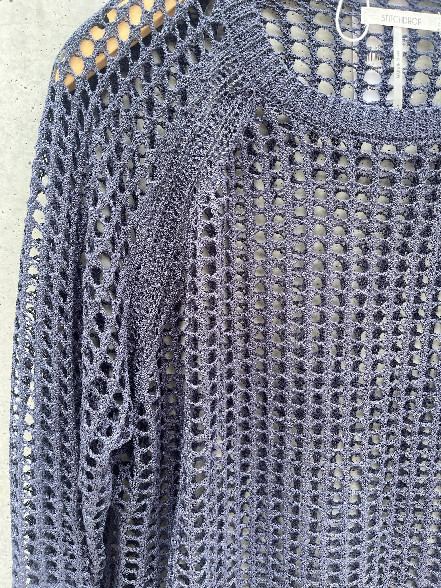 Stitch Drop Daily Mesh Sweater
