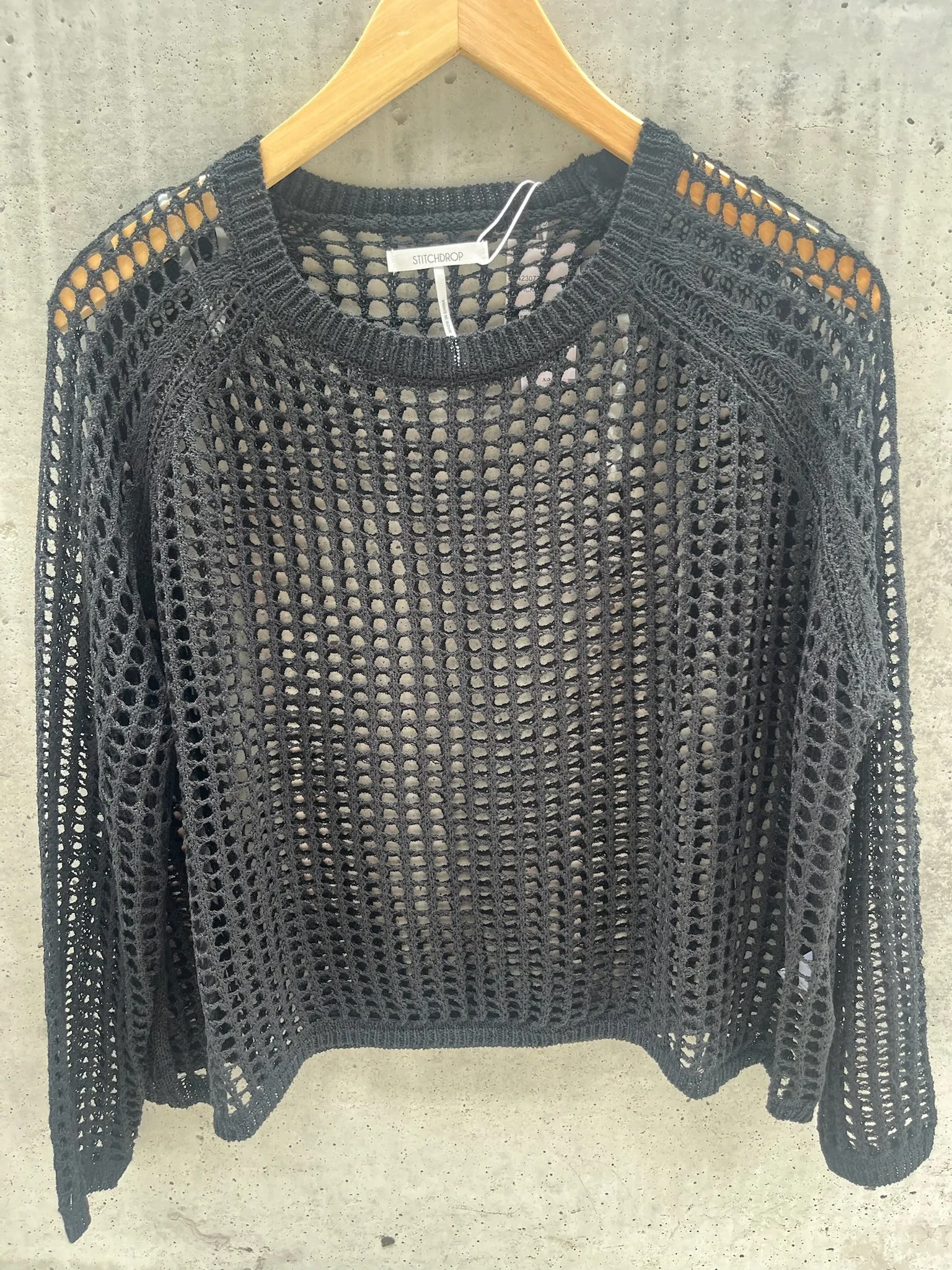 Stitch Drop Daily Mesh Sweater