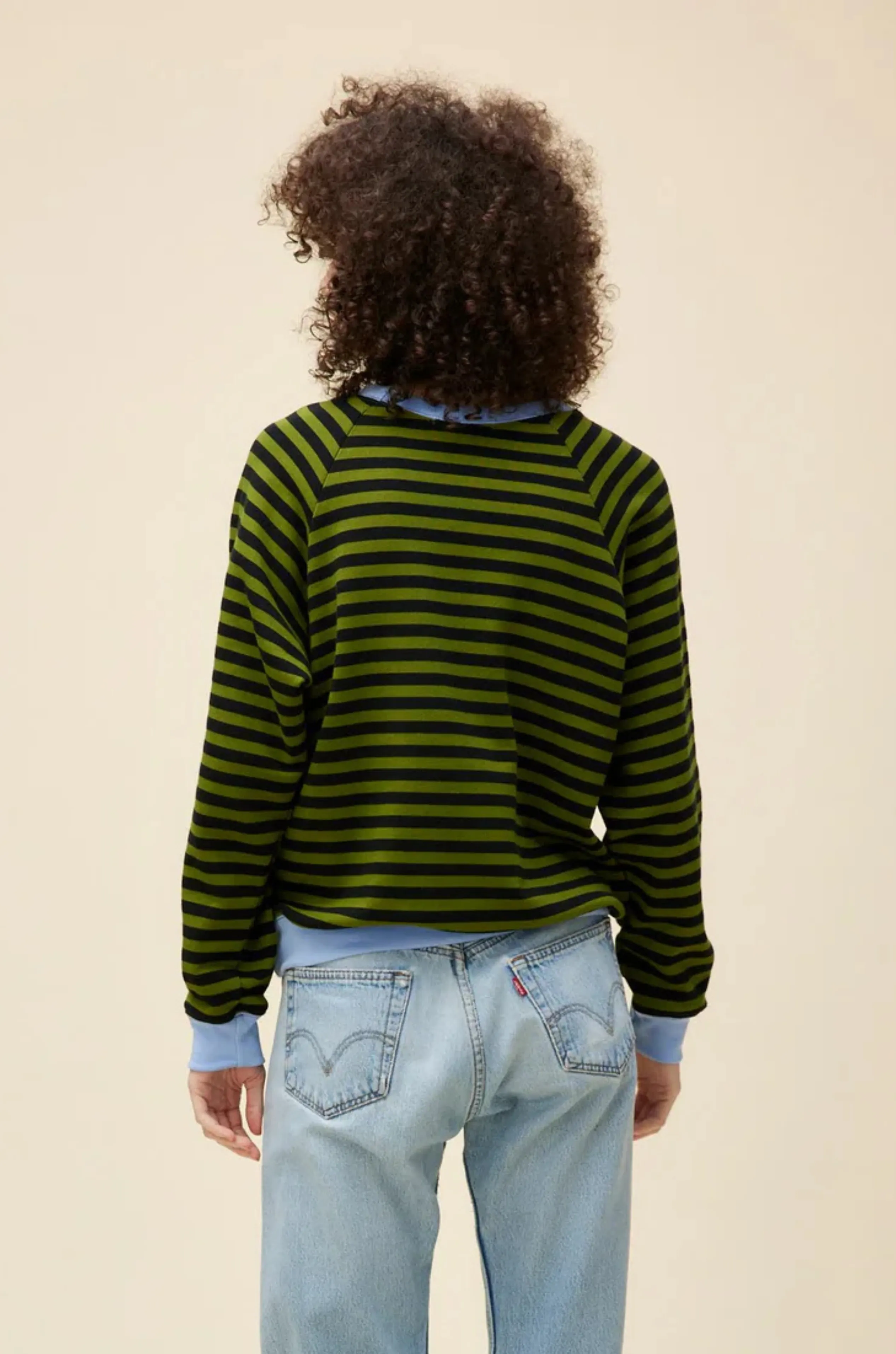 Stripe Vintage Sweatshirt by Daydreamer - FINAL SALE