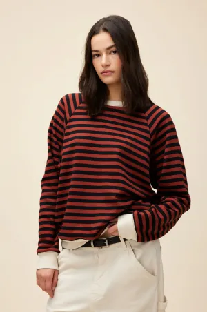 Stripe Vintage Sweatshirt by Daydreamer - FINAL SALE