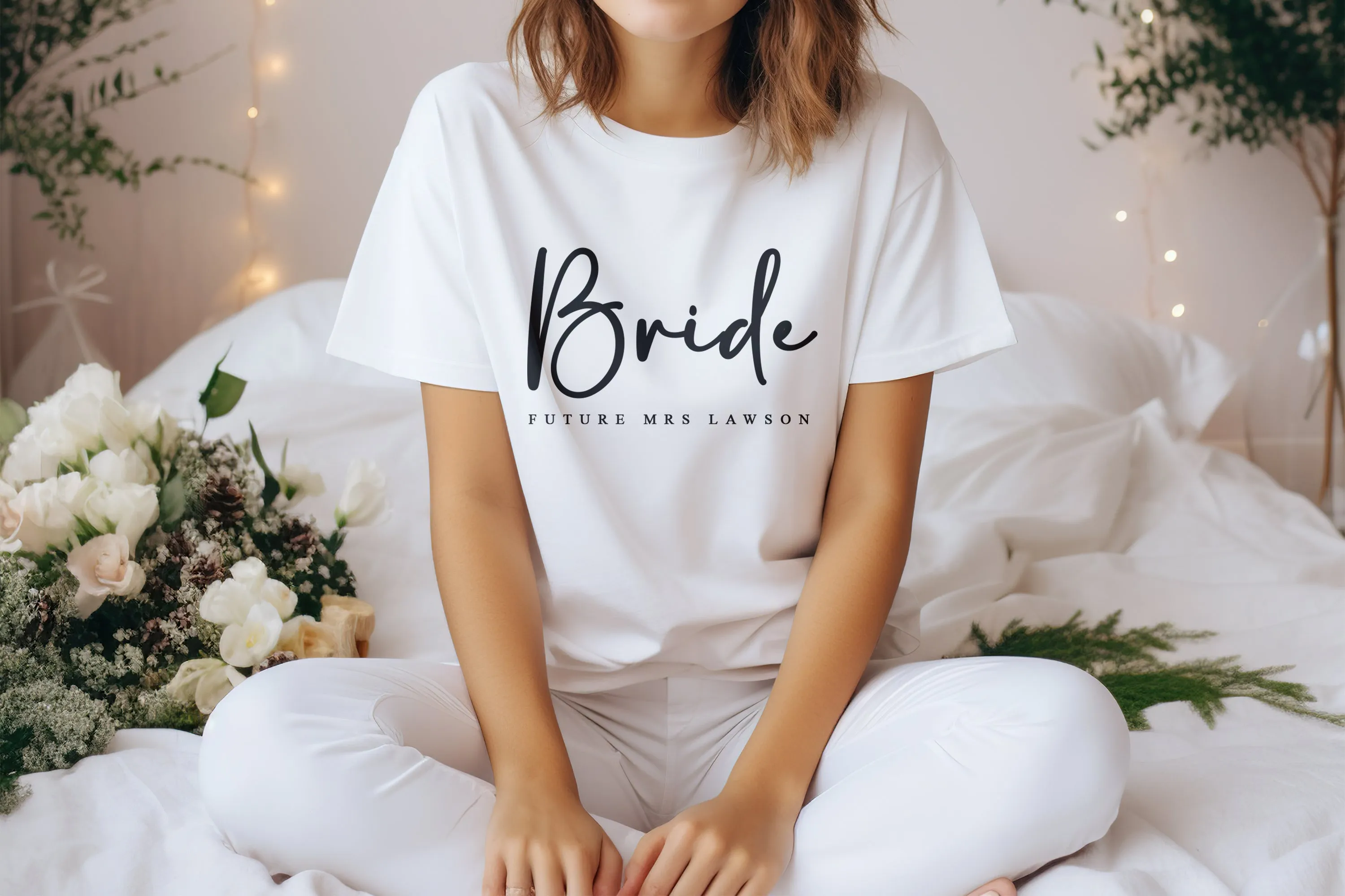 Stylish Personalised Hen Party T Shirts for the Mother of the Bride and Groom and the Bride