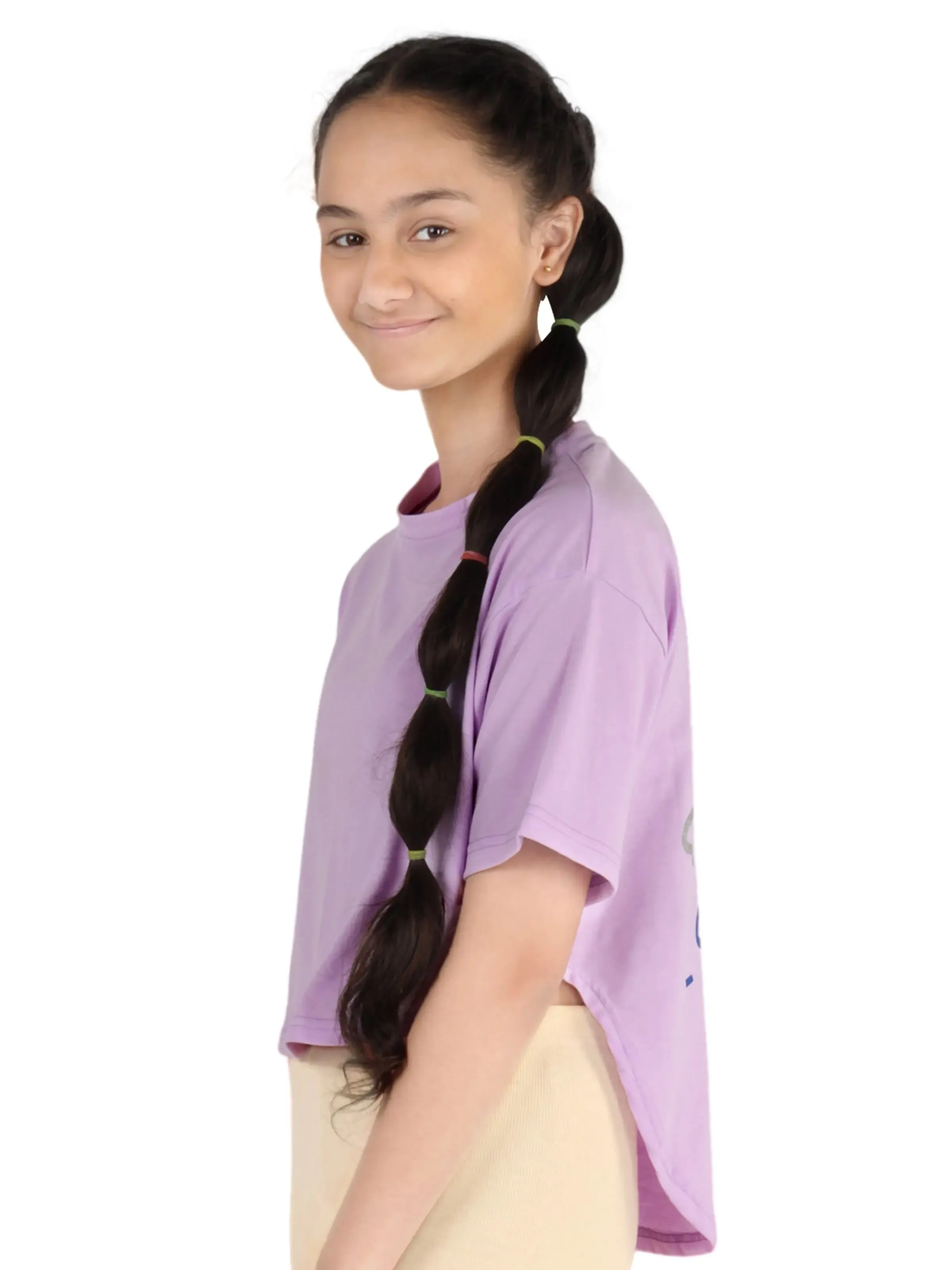 Stylish T-Shirt | Long Back, Short Front Design | Breathable Cotton for Everyday & Sports Wear