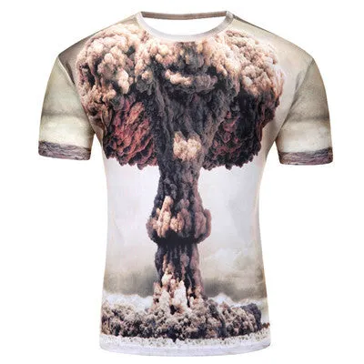 Summer Fashion Thinker Abstract Printing T-shirt Unisex Breathable Casual 3d T Shirt For Men/Women Harajuku Tee Shirt