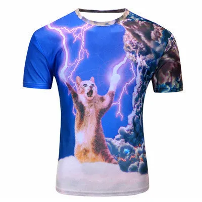 Summer Fashion Thinker Abstract Printing T-shirt Unisex Breathable Casual 3d T Shirt For Men/Women Harajuku Tee Shirt