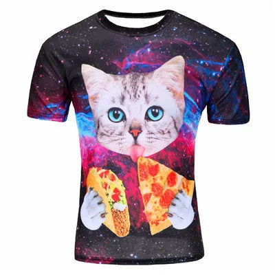 Summer Fashion Thinker Abstract Printing T-shirt Unisex Breathable Casual 3d T Shirt For Men/Women Harajuku Tee Shirt