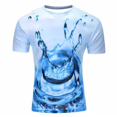 Summer Fashion Thinker Abstract Printing T-shirt Unisex Breathable Casual 3d T Shirt For Men/Women Harajuku Tee Shirt
