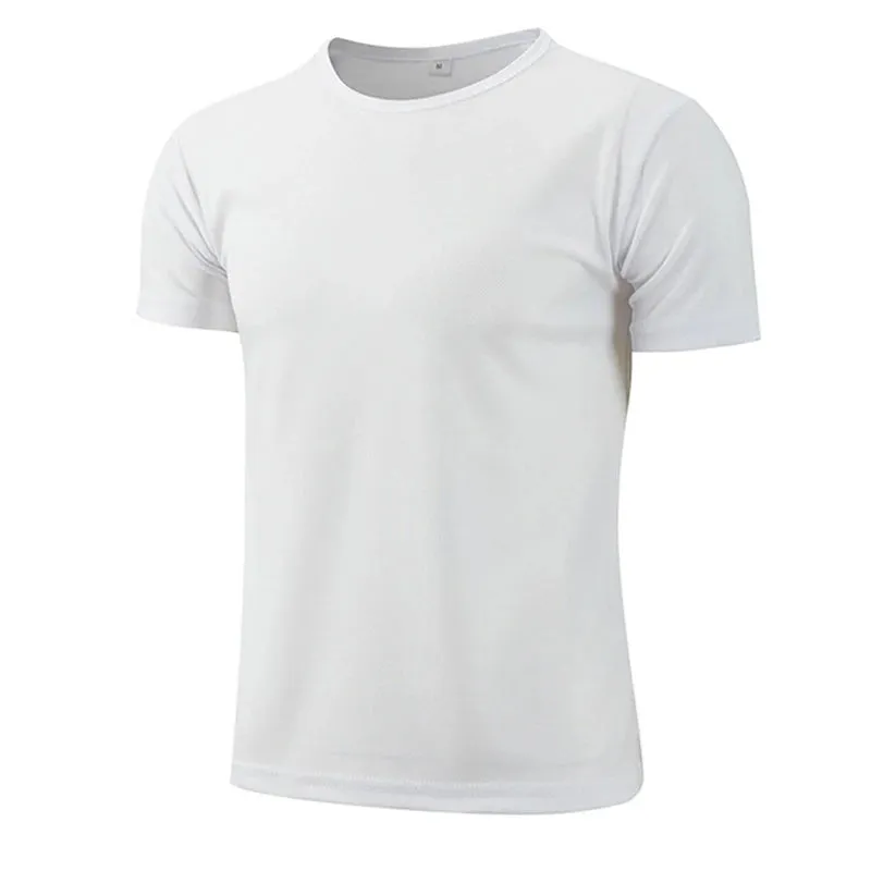 Summer t Shirt For Men Casual White t-Shirts Man Short Sleeve