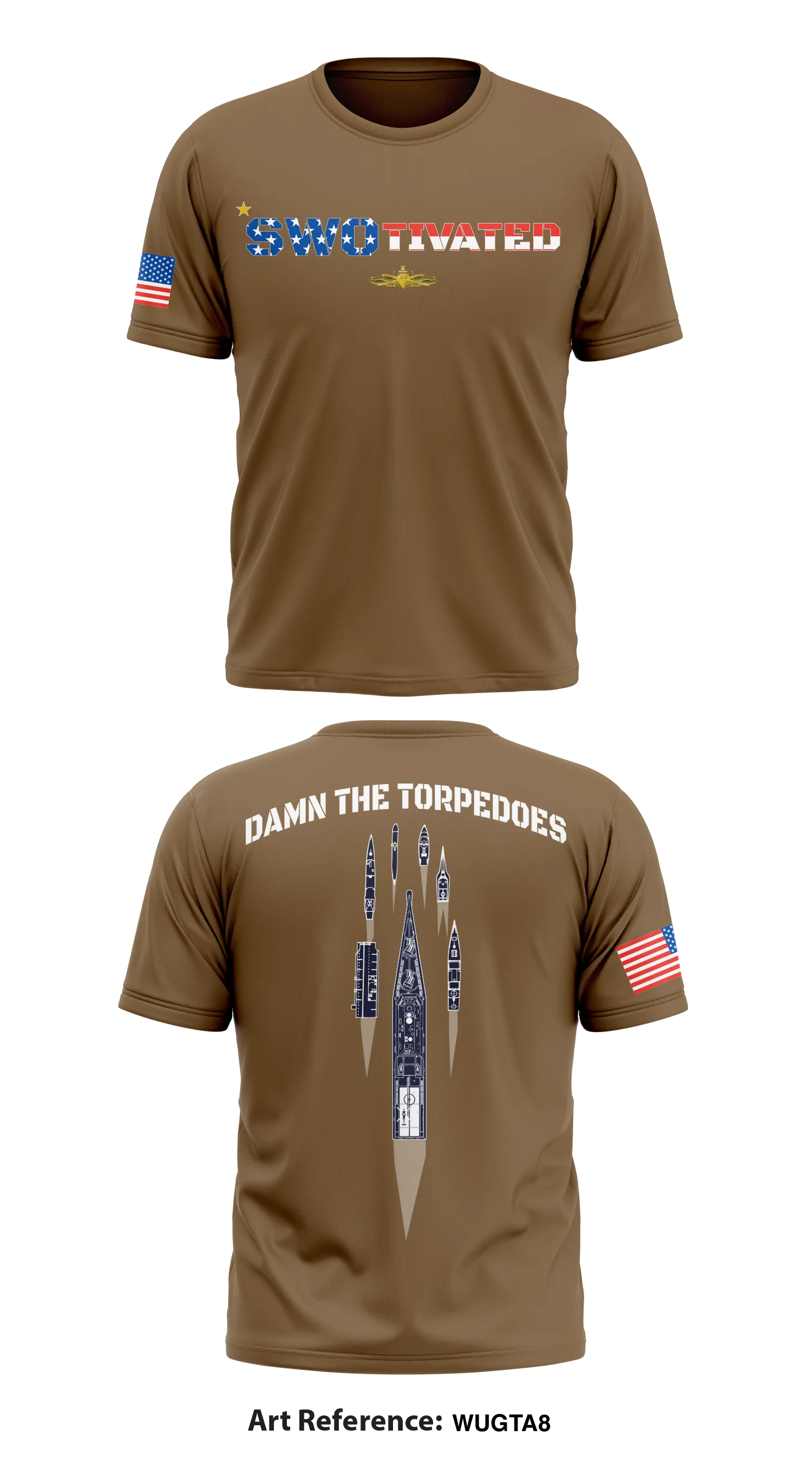 Surface Warfare Officer Store 1 Core Men's SS Performance Tee - wUGTA8
