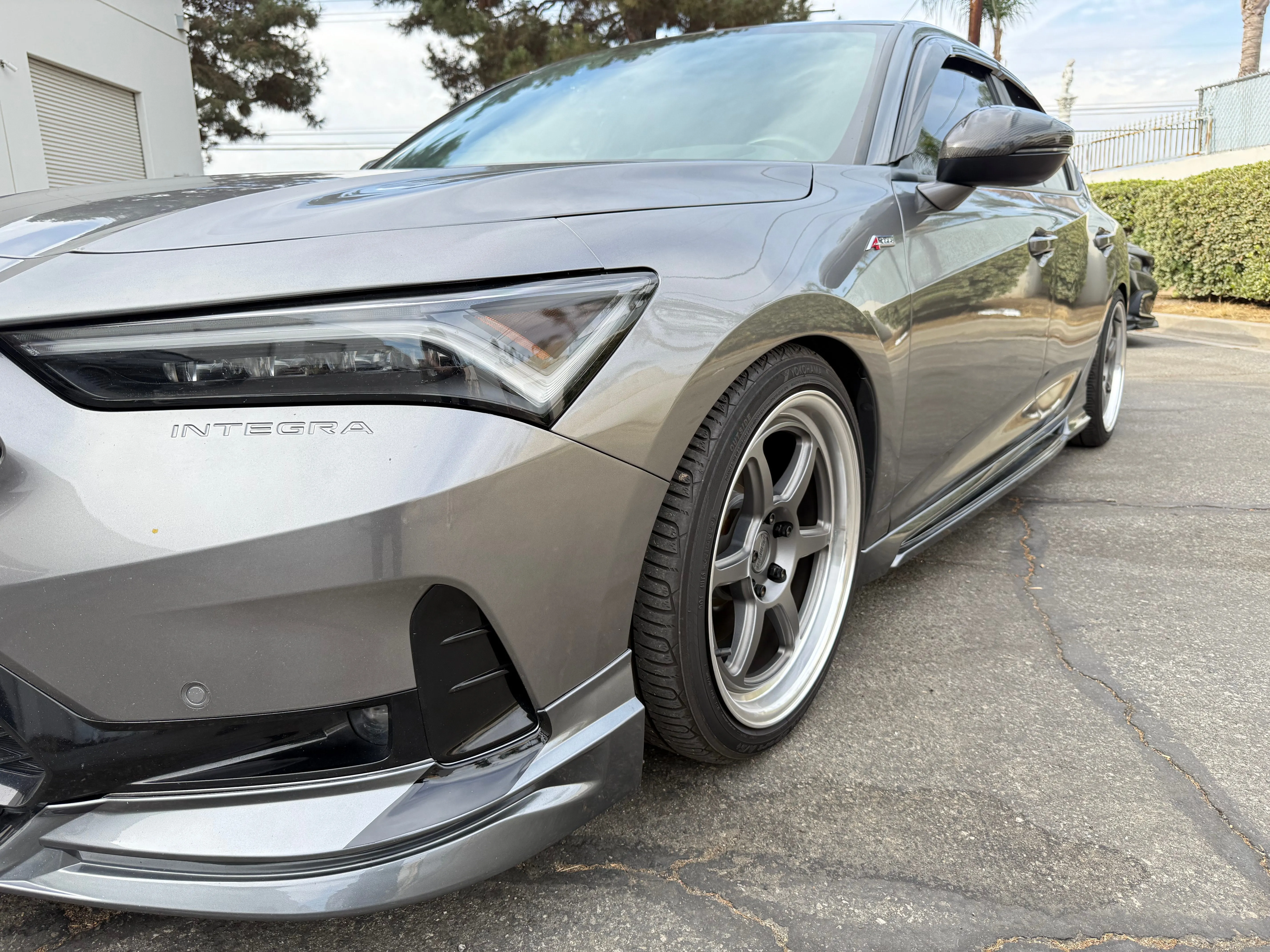 SWA Design Paint Matched Side Skirt Extension for 2023  Acura Integra 1.5T [DE4]