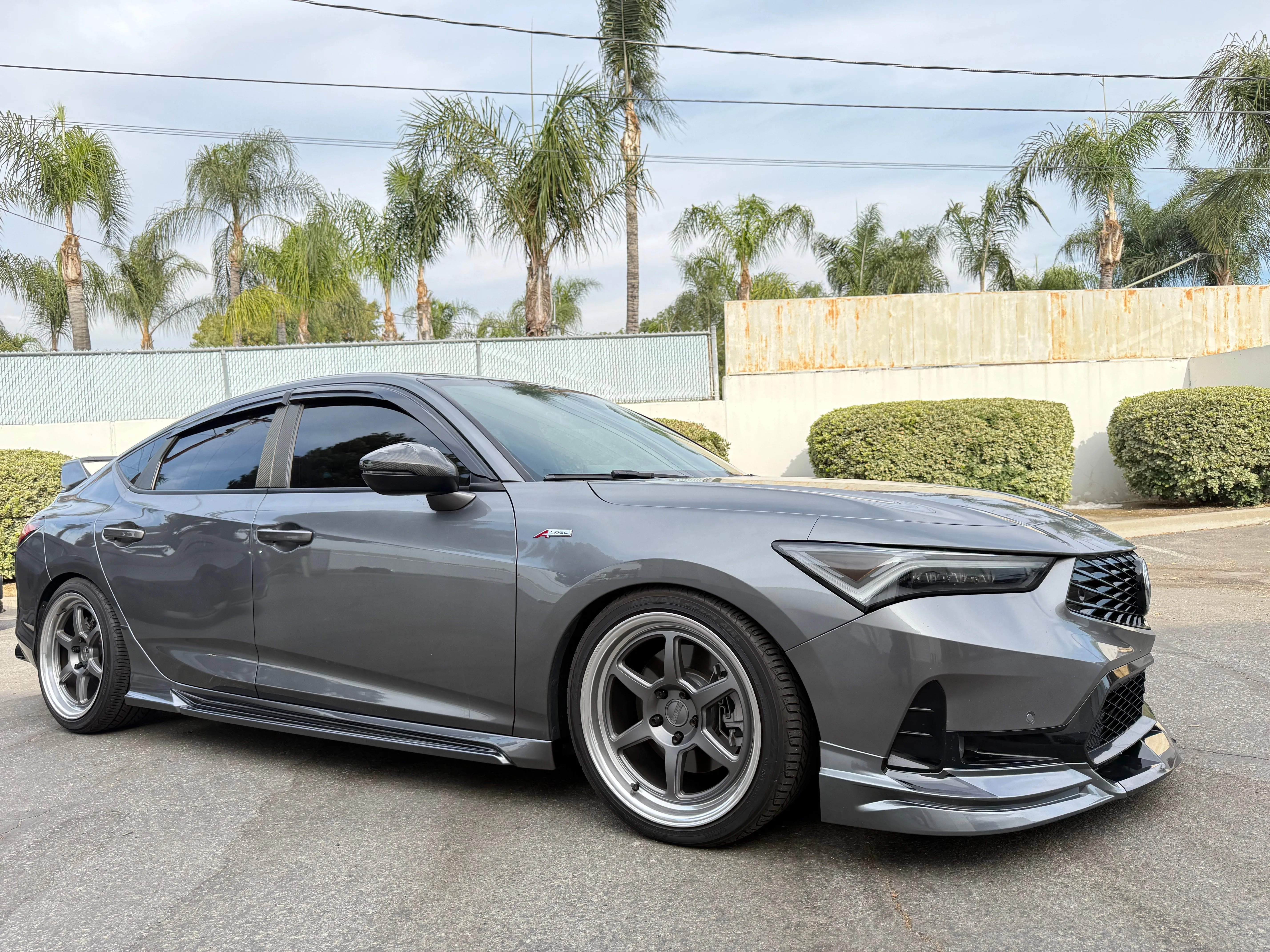 SWA Design Paint Matched Side Skirt Extension for 2023  Acura Integra 1.5T [DE4]
