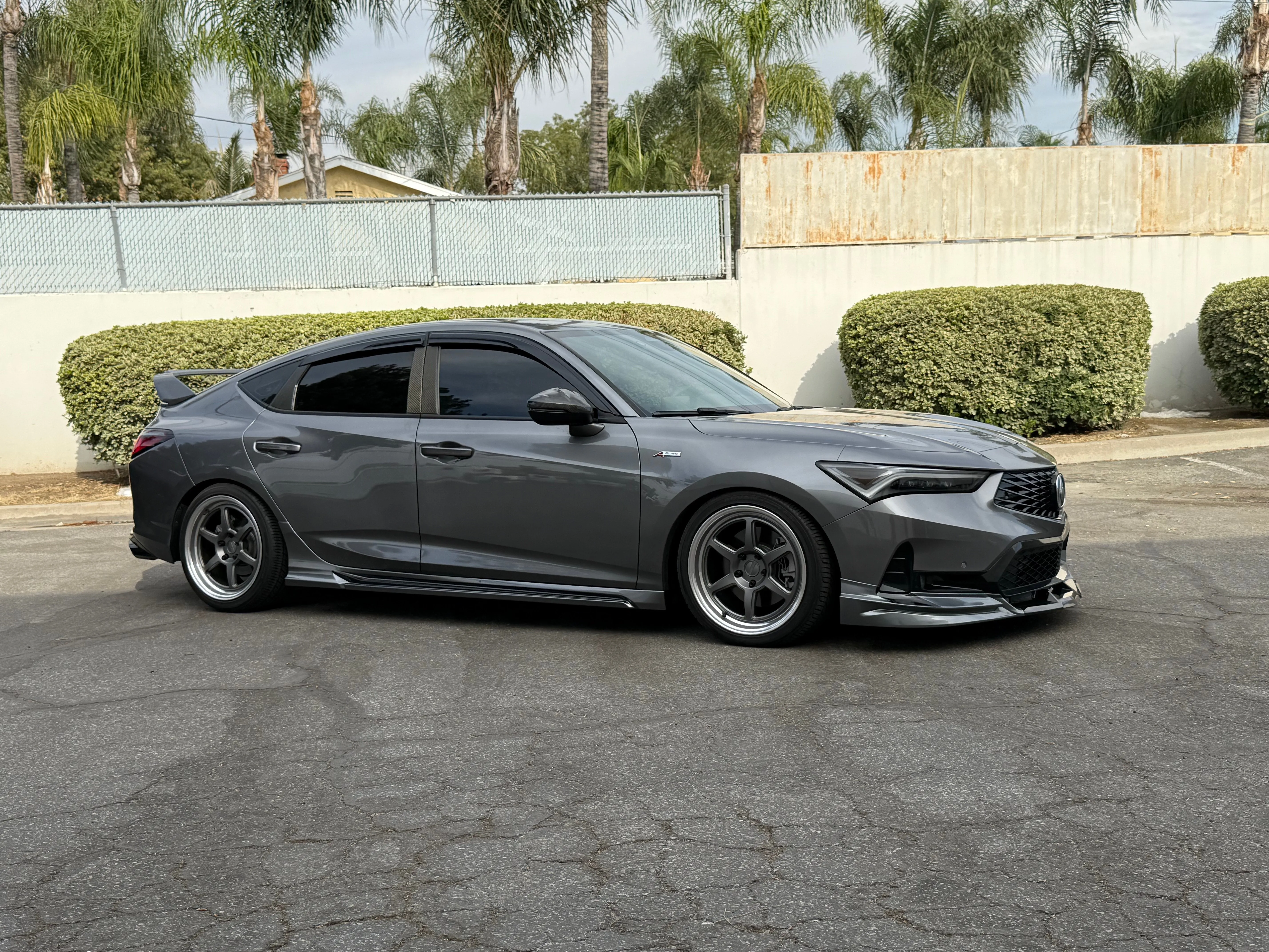 SWA Design Paint Matched Side Skirt Extension for 2023  Acura Integra 1.5T [DE4]