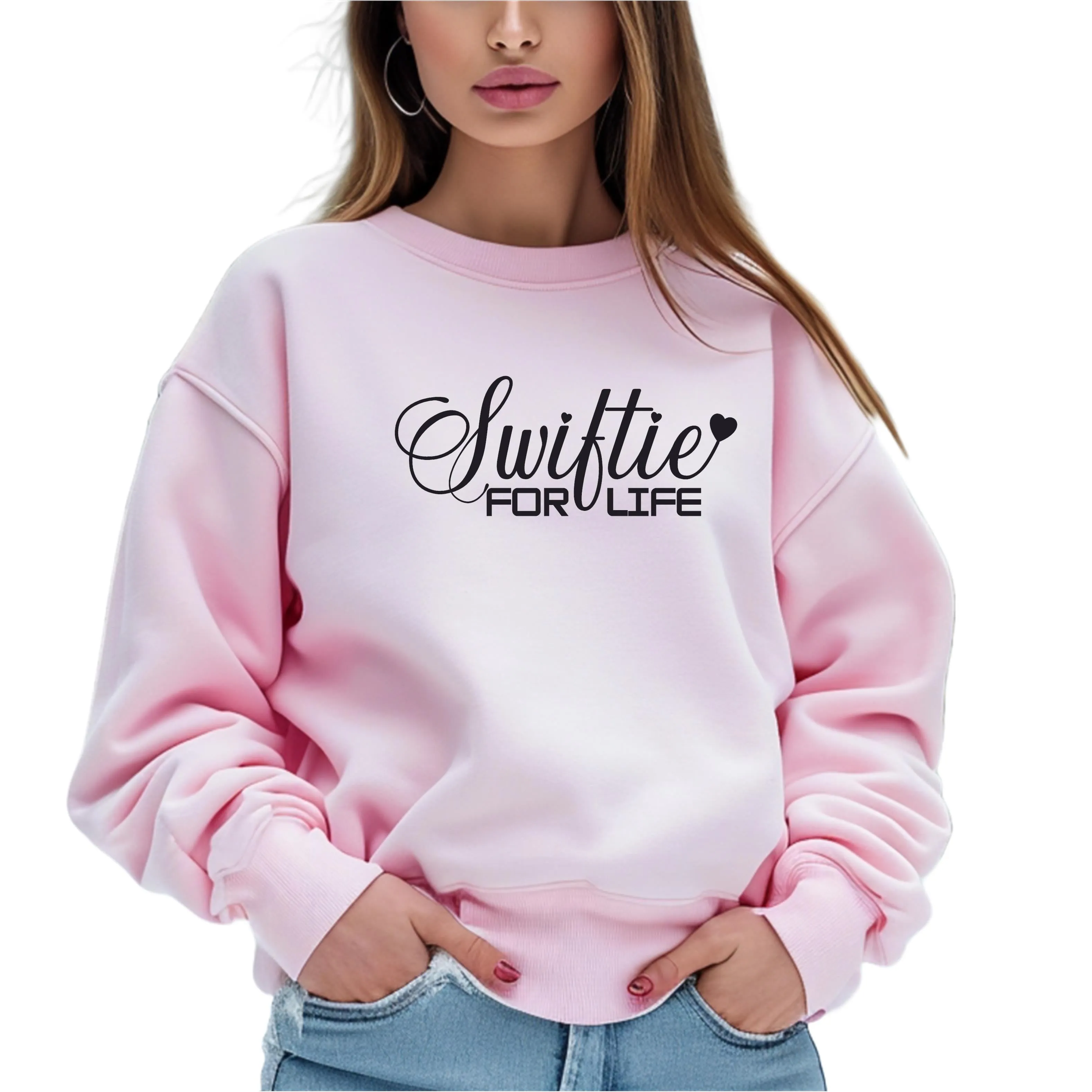 Swiftie for Life Sweatshirt | Women's Fleece | SEC Apparel