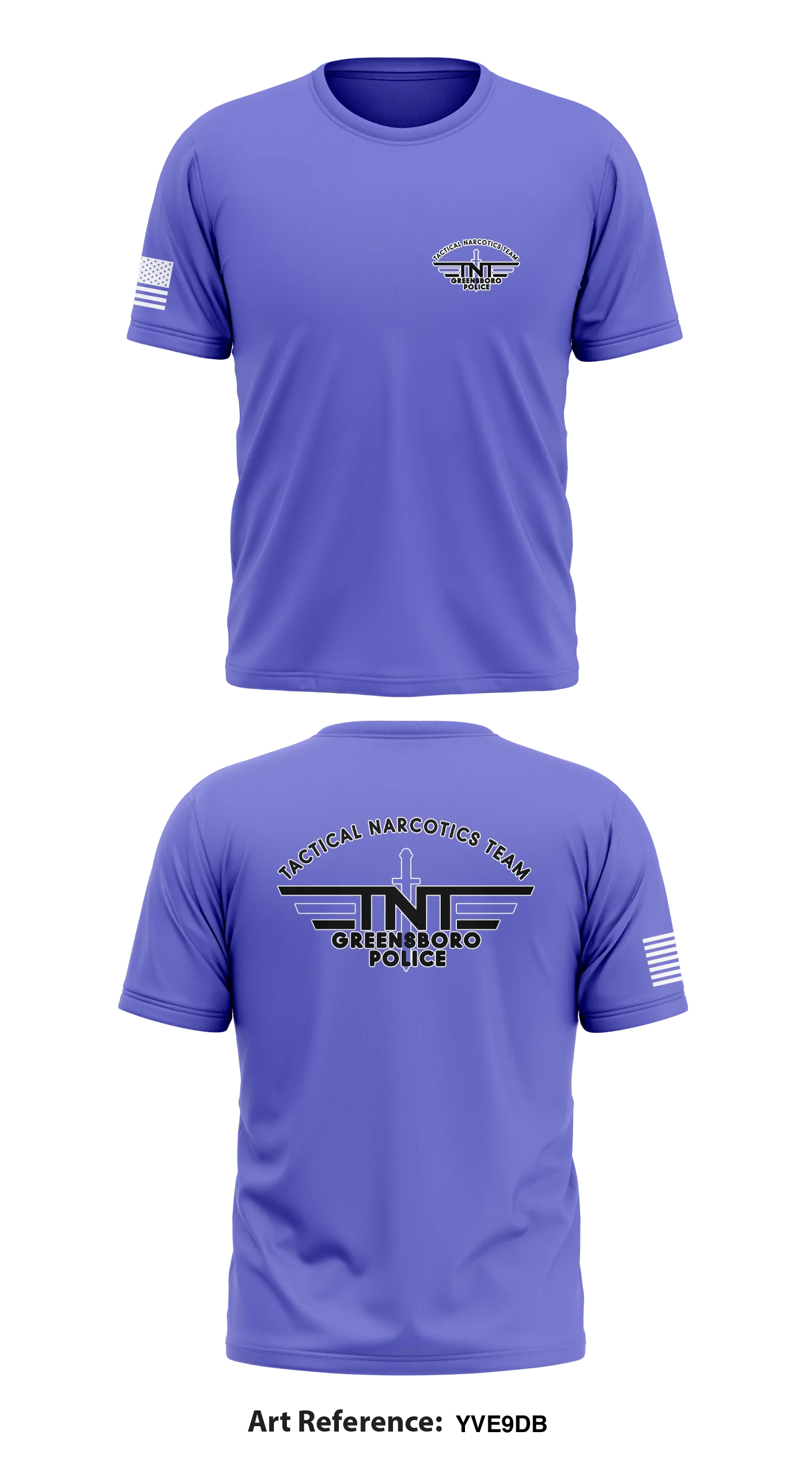 Tactical Narcotics Team Squad B Store 1 Core Men's SS Performance Tee - yVe9dB