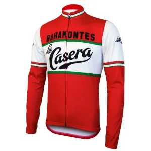 Team La Casera Bahamontes Long Sleeve Retro Cycling Jersey