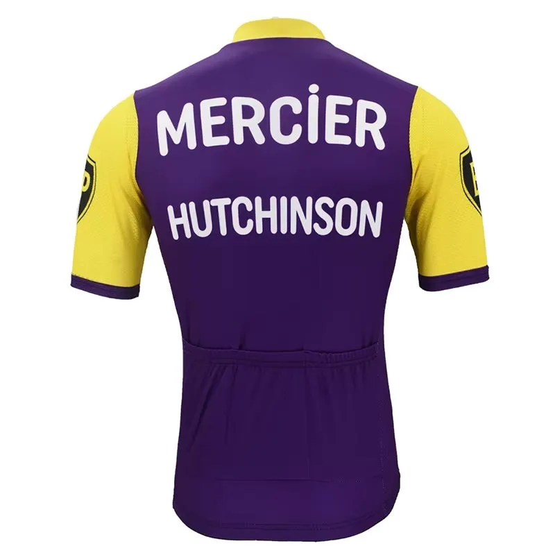 Team Mercier Hutchinson Retro Cycling Jersey