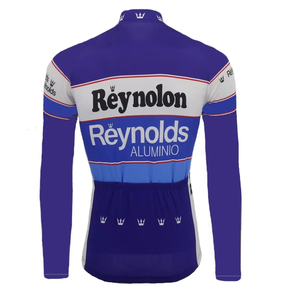 Team Reynolds Vetta Retro Long Sleeve Cycling Jersey