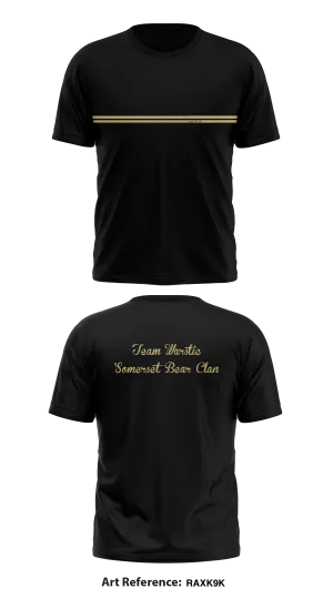 Team Warstic Somerset Bear Clan Store 1 Core Men's SS Performance Tee - raxK9K