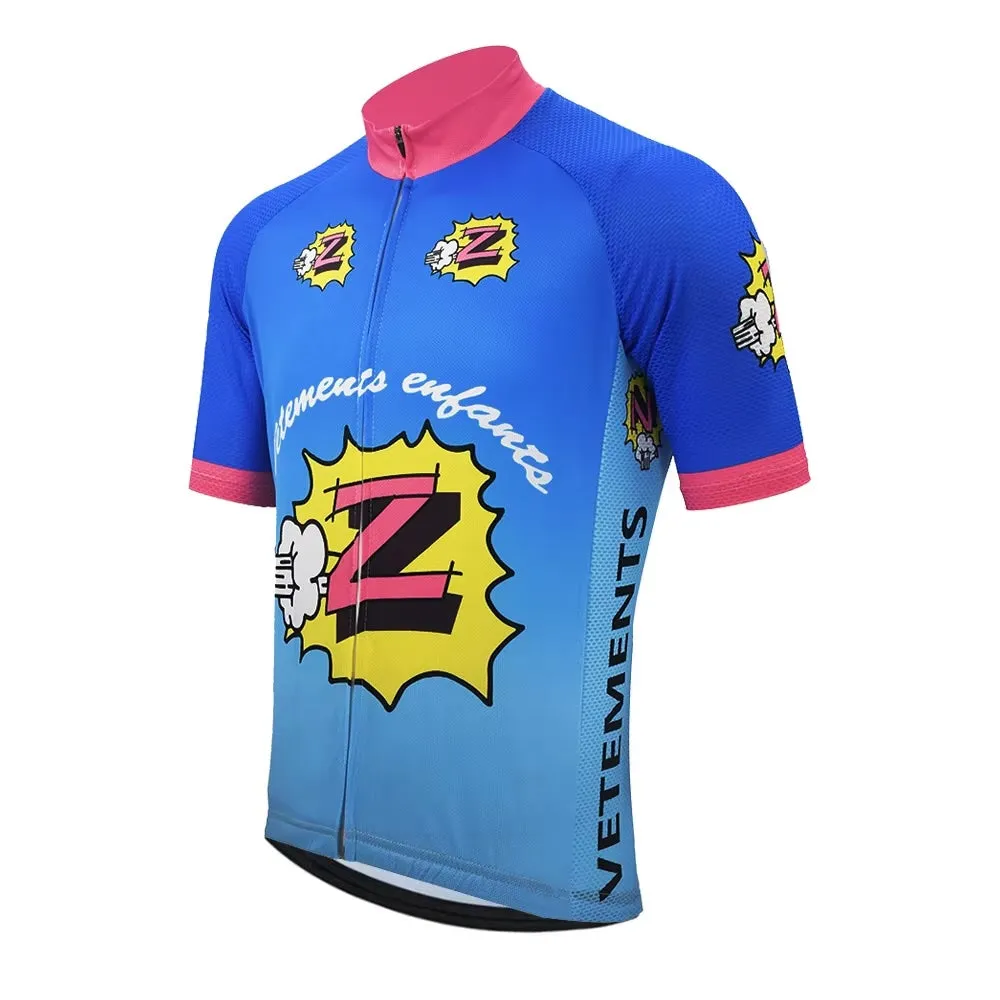 Team Z Retro Cycling Jersey