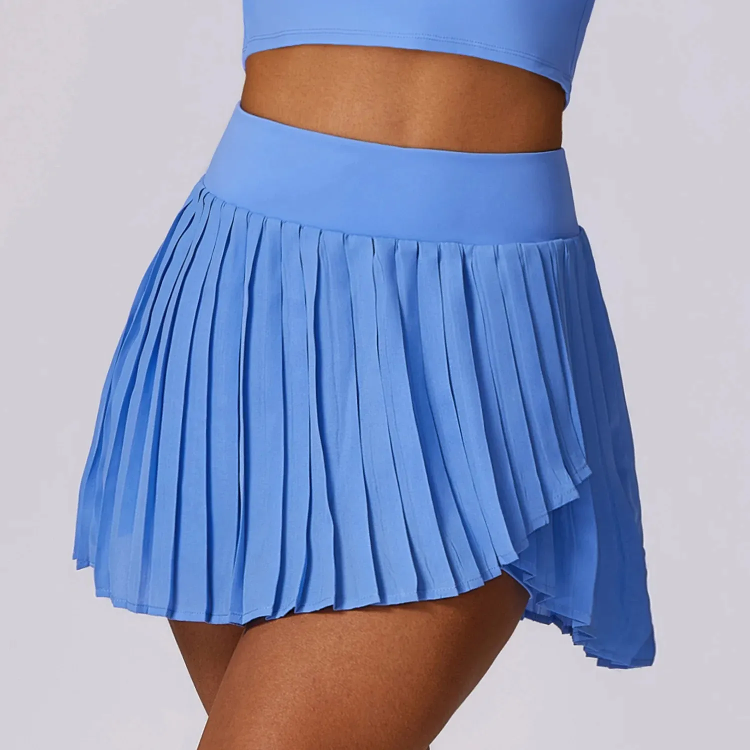 Tennis  Solid Sports Skirts